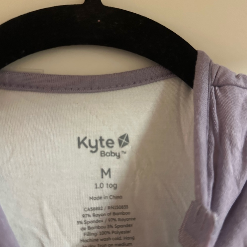 Kyte baby sleep sack size M 1.0 TOG - Picture 3 of 4